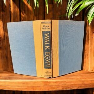 VINTAGE 1960 Walk Egypt by Vinnie Williams - The Viking Press